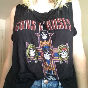 guns n’ roses tank top